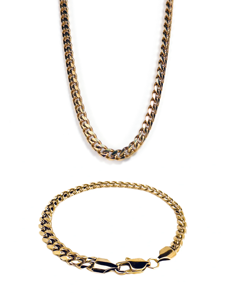The 5mm Cuban Link Set