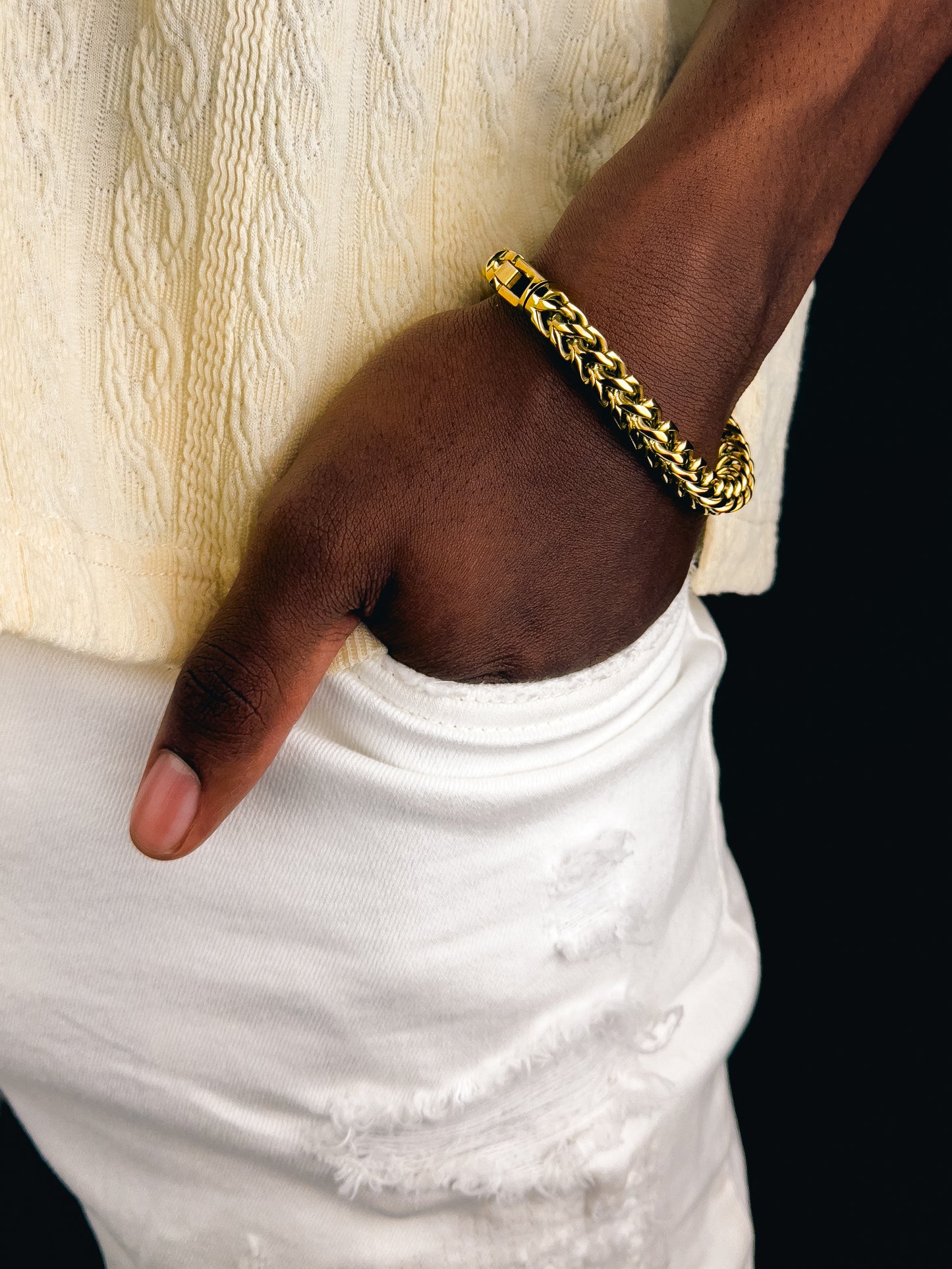 The 8mm Round Cuban Link Bracelet